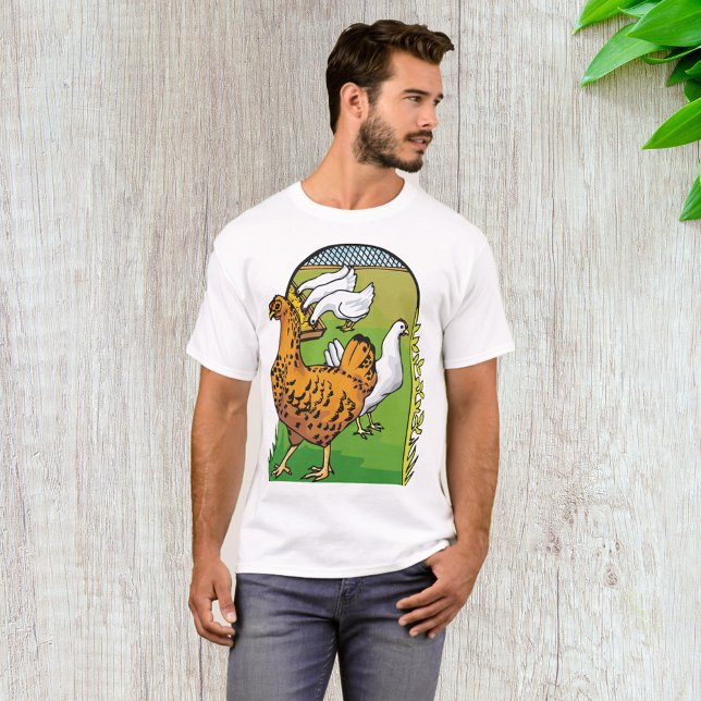 Farm Chickens T-Shirt (Creator Uploaded)