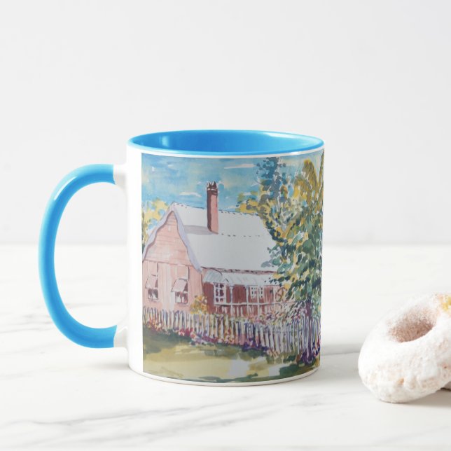 Farm cottage mug (With Donut)