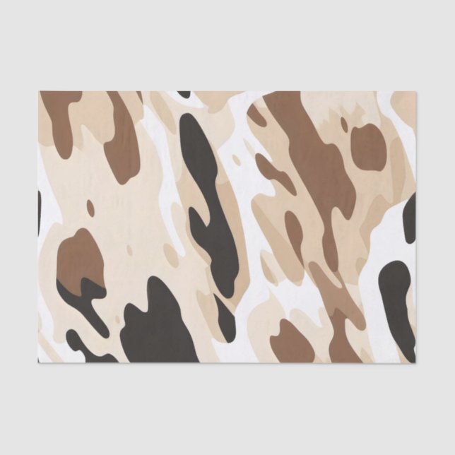 Farm Cow Animal Print Tissue Paper (Front)