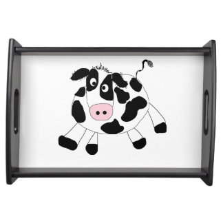 Farm Cow Serving Tray