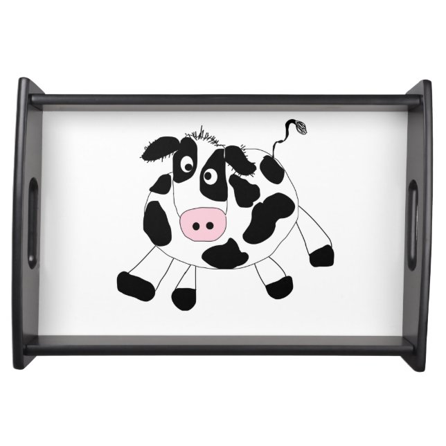 Farm Cow Serving Tray (Front)