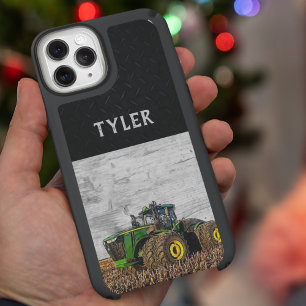 Farm Equipment Tractor Name Farmer Tillage Speck iPhone 14 Case