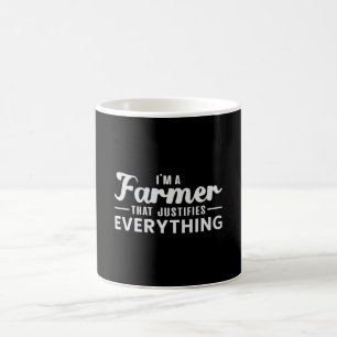 Farm Farmer Agriculture Farming Funny Tractor Gift Coffee Mug