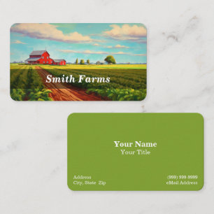 Farm / Farmer / Farming Business Card