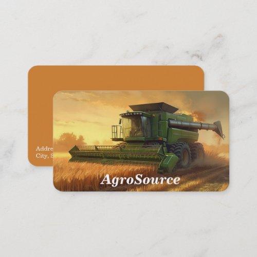 Farm  Farming  Agriculture Business Card