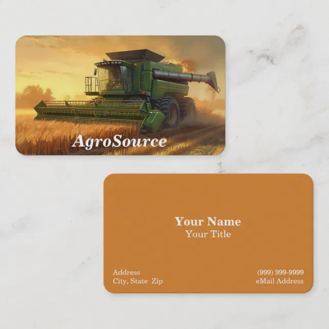 Farming Rack Card Farm / Farming / Agriculture Business Card | Zazzle