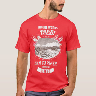 Farm Farming Farmer Tractor  T-Shirt