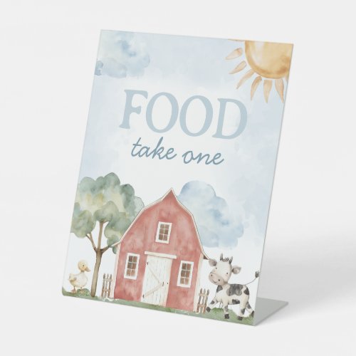 Farm Food Table Sign