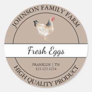 Farm Fresh Chicken Egg Brown Label