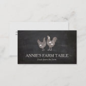 Farm Fresh Chicken Eggs Business Card (Front/Back)