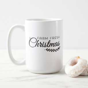 Farm Fresh Christmas Coffee Mug