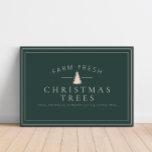 Farm Fresh Christmas Trees Holiday Canvas<br><div class="desc">We are always adding new designs daily!</div>