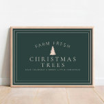 Farm Fresh Christmas Trees Holiday Matte Poster<br><div class="desc">We are always adding new designs daily!</div>