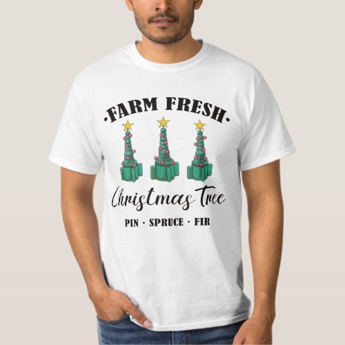 Farm Fresh Christmas Trees Nurse Respiratory Ther T_Shirt