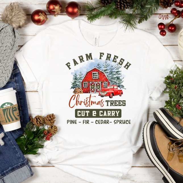 Farm Fresh Christmas Trees T-Shirt (Creator Uploaded)