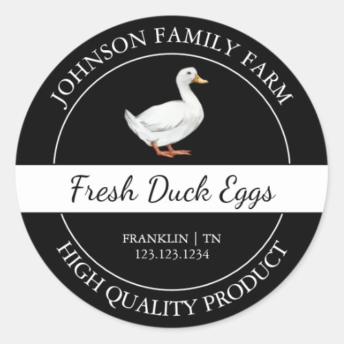 Farm Fresh Duck Egg Black Label