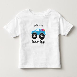Farm fresh easter egg toddler t-shirt