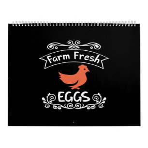 farm fresh eggs calendar