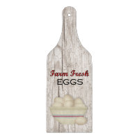 Farm Fresh Eggs Cutting Board