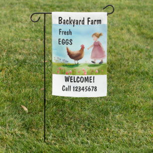 Farm Fresh Eggs for Sale  Outdoor Sign