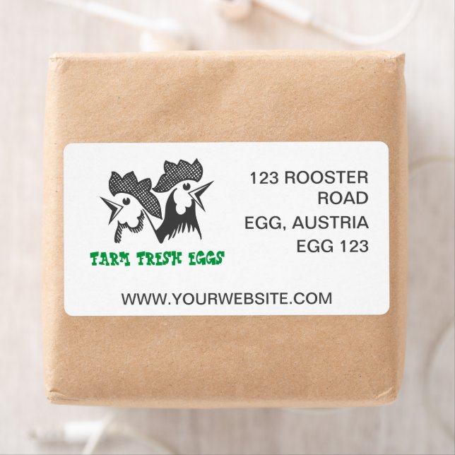 Farm Fresh Eggs Label (Insitu)