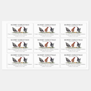 Farm Fresh Eggs Monogram Egg Carton Labels