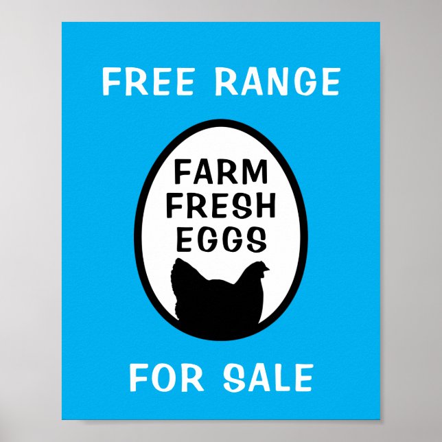 Farm Fresh Eggs Poster (Front)