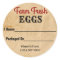 Farm Fresh Eggs Product Sticker