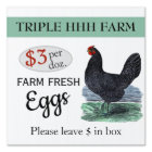Farm Fresh Eggs Sign