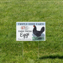 Farm Fresh Eggs Sign