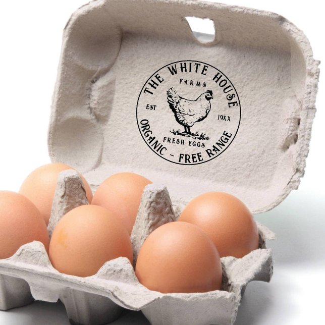 Farm Fresh Eggs Stamp | Personalized Egg Carton (Creator Uploaded)
