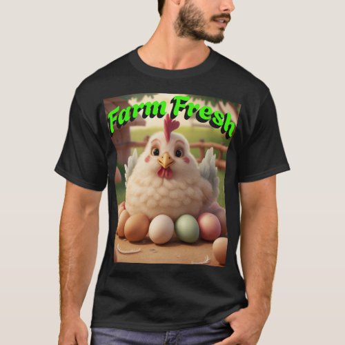Farm Fresh Eggs T_Shirt