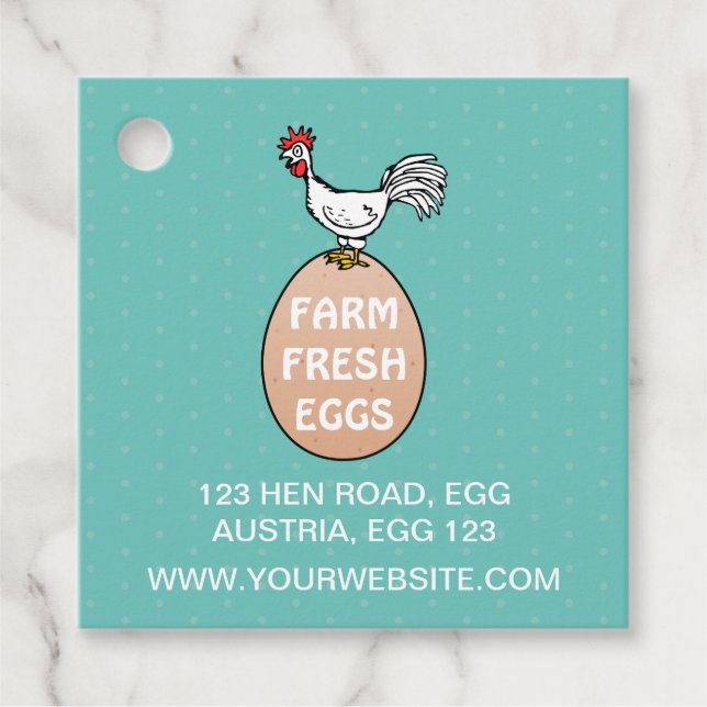 Farm Fresh Favor Tags (Front)