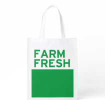 Farm Fresh Grocery Bag