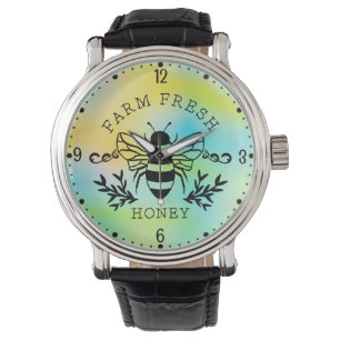 Farm Fresh Honey Bee Spring Sign-58219 Watch