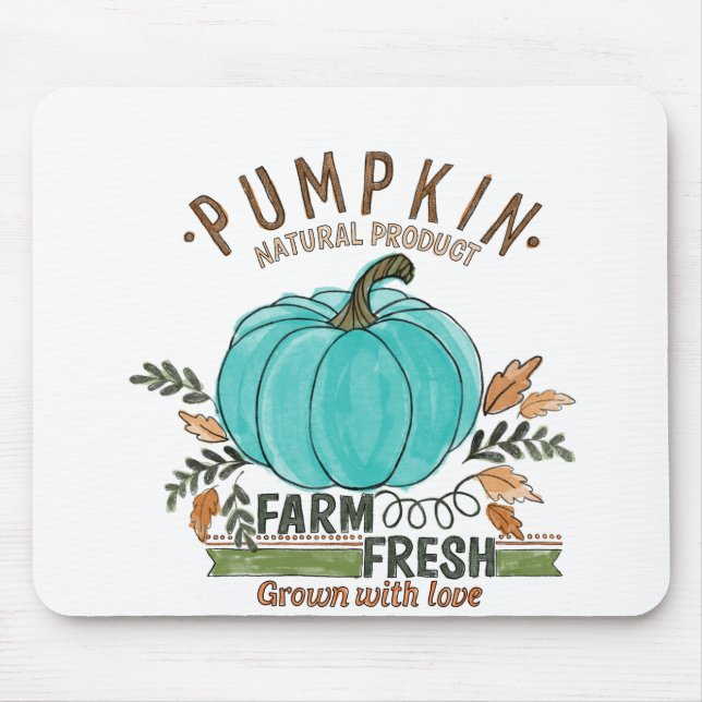 Farm fresh pumkin, Halloween collection Mouse Pad (Front)