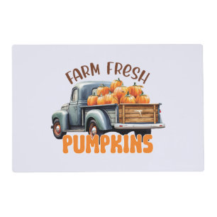 Farm Fresh Pumpkin Placemat