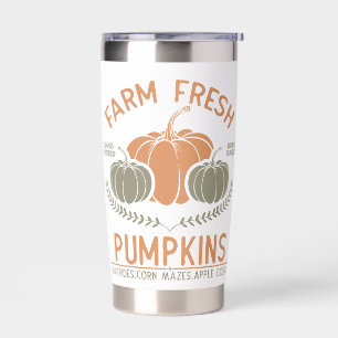 Farm Fresh Pumpkins Hand Picked Insulated Tumbler