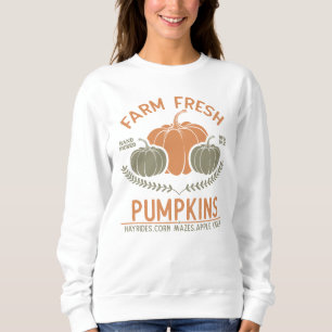 Farm Fresh Pumpkins Hand Picked Sweatshirt