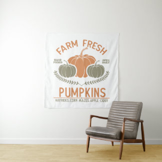 Farm Fresh Pumpkins | Hand Picked Tapestry