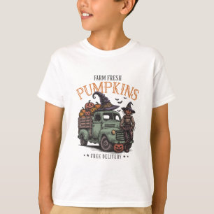 Farm Fresh Pumpkins Scarecrow T-Shirt
