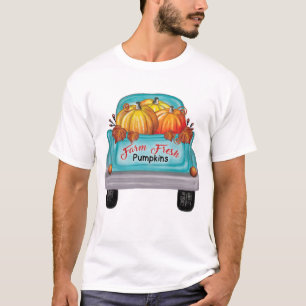 Farm Fresh Pumpkins Vintage Truck T-Shirt