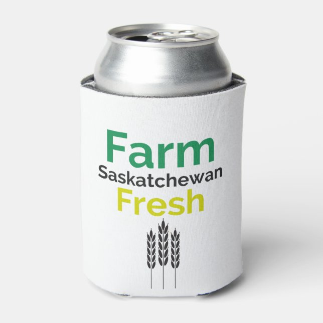 Farm Fresh Saskatchewan Can Cooler (Can Front)
