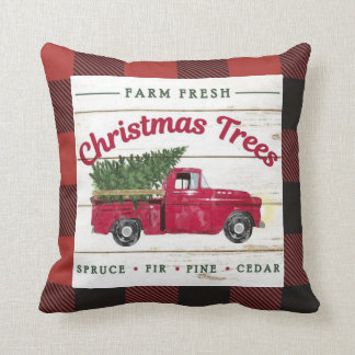 Farm Fresh Trees Pillow