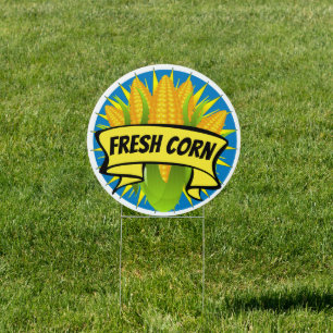 Farm Fresh Vegetables Sign