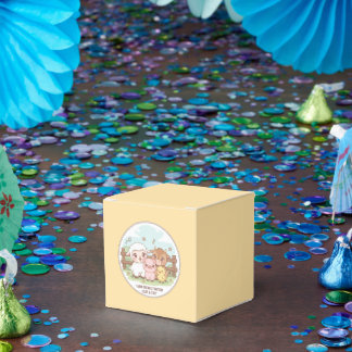 Farm friends forever - cute & cozy favor boxes