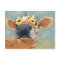 Farm Fun - Cow with Flower Crown