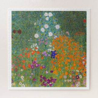 farm garden Gustav Klimt Jigsaw Puzzle