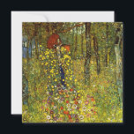 Farm Garden with Crucifix by Gustav Klimt<br><div class="desc">Farm Garden with Crucifix (1911/1912) by Gustav Klimt is a vintage Victorian Era Symbolism fine art religious painting. A nature scene with a variety of flowers surrounding a crucifix with Jesus Christ in a garden on a farm. About the artist: Gustav Klimt (1862-1918) was an Austrian Symbolist painter and one...</div>