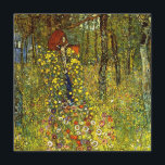 Farm Garden with Crucifix by Gustav Klimt Cards<br><div class="desc">Farm Garden with Crucifix (1911/1912) by Gustav Klimt is a vintage Victorian Era Symbolism fine art religious painting. A nature scene with a variety of flowers surrounding a crucifix with Jesus Christ in a garden on a farm. About the artist: Gustav Klimt (1862-1918) was an Austrian Symbolist painter and one...</div>